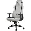 AROZZI herní židle VERNAZZA XL Supersoft Light Grey/ látkový povrch/ světle šedá