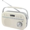 Soundmaster DAB280BE rádio/ DAB+/ UKW/ RDS/ Budík/ Hodiny/ Bílé