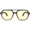 GUNNAR brýle HUMBOLDT EBONY * jantárová skla * BLF 65 * GUNNAR focus