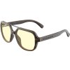 GUNNAR brýle HUMBOLDT EBONY * jantárová skla * BLF 65 * GUNNAR focus