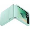 Samsung Ochranný kryt z veganské kůže pro Flip 6 Mint