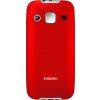 EVOLVEO EasyPhone XR, mobilní telefon pro seniory s nabíjecím stojánkem, červená