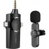 Viking bezdrátový mikrofon s klipem M360, konektor USB-C / Lightning / 3,5 mm jack