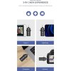 Viking bezdrátový mikrofon s klipem M360, konektor USB-C / Lightning / 3,5 mm jack