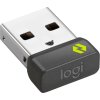 LOGITECH M240 for Business Mouse right and left-handed optical 3 buttons wireless Bluetooth Bolt USB receiver graphite
