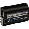 PATONA baterie pro foto Panasonic DMW-BLK22 2400mAh Li-Ion Platinum USB-C nabíjení