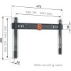 Vogel's TVM 1603, fixní TV držák pro obrazovky 40-100", 75 kg