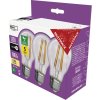 LED žárovka A60/E27/3,8W/60W/806lm/teplá bílá,3ks