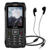 EVOLVEO StrongPhone H1, vodotěsný odolný Dual SIM telefon, černo-šedá