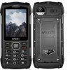 EVOLVEO StrongPhone H1, vodotěsný odolný Dual SIM telefon, černo-šedá
