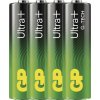 GP Alkalická baterie ULTRA PLUS AA (LR6)- 4ks