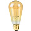 NEDIS LED žárovka E27/ ST64/ 4,9 W/ 220 V/ 470 lm/ 2100 K/ stmívatelná/ extra teplá bílá/ retro styl