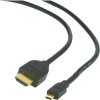 GEMBIRD Kabel HDMI - HDMI Micro 1,8m (v1.3, M/M, stíněný, zlacené kontakty)