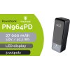 Viking powerbanka PN-964PD, 27000 mAh, černá