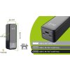 Viking powerbanka PN-964PD, 27000 mAh, černá