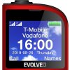 EVOLVEO Mobilní telefon pro seniory s nabíjecím stojánkem EasyPhone FL, červená