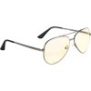 GUNNAR kancelářske/herní brýle MAVERICK GUNMETAL * jantárová skla * BLF 65 *  NATURAL focus