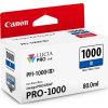 Canon CARTRIDGE PFI-1000B modrá pro ImagePROGRAF PRO-1000 (545 str.)
