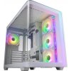 FSP M580-WA/Midi Tower/Transpar./Bílá