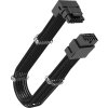 AKASA prodlužovací kabel G-Nexus PX16, 12+4-pin 12VHPWR Adaptér, 30cm, 90°