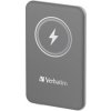 VERBATIM Powerbanka Charge 'n' Go, Magnetická, 5000 mAh, USB-C, Šedá
