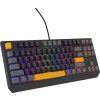 Genesis THOR 230/TKL/RGB/Outemu Red/Drátová USB/US layout/Anchor Positive Šedá