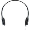 GENIUS headset HS-200C, 2x 3,5 jack, redukcia na single jack