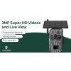 Viking solární outdoorová HD kamera HDs05 4G