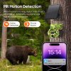 Viking solární outdoorová HD kamera HDs04 4G, šedá
