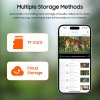 Viking solární outdoorová HD kamera HDs04 4G, šedá