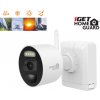 iGET HOMEGUARD HGNVK88004P - Kamerový systém s FullHD bateriovými kamerami, set 4 kamery + NVR rekordér