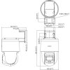 HiLook Powered by HIKVISION/ PTZ-N2C200C-DE(F0)(O-STD)/ PTZ/ 2Mpix/ 2.8 mm/ ColorVu/ IR 30m/ IP66