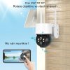 TRX Innotronik ICS-BC26 Bezpečnostní Bezdrátová wi-fi solární PTZ otočná IP kamera 2.0MPix 1920x1080p