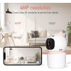 IMMAX NEO LITE SMART Security vnitřní kamera BABY, 355° 50°, P/T, Wi-Fi, 4MP, růžová, TUYA