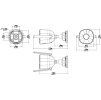 Uniarch by Uniview IP kamera/ UHO-B2R-M2F3/ Bullet/ 2Mpx/ 2.8mm/ 1080p/ Wi-Fi/ SD slot/ Mic&Speaker/ IP67/ IR20/ Onvif