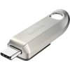 SanDisk Ultra Luxe, 64GB, USB-C 3.2, Stříbrná