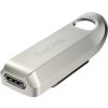 SanDisk Ultra Luxe, 64GB, USB-C 3.2, Stříbrná