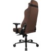AROZZI herní židle VERNAZZA Supersoft Fabric Brown/ hnědá