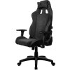 AROZZI herní židle AVANTI Soft Fabric Dark Grey/ látkový povrch/ tmavě šedá