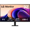 LG monitor 32U631A-B  31,5" IPS  2560x1440 / 16:9 /100Hz/ 250cdm / 5ms / USB-C/HDMI/HDR 10