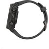 Garmin fenix® 8 – 43 mm, AMOLED, Sapphire, Carbon grey DLC titanium, Black / Pebble grey se silikonovým řemínkem, EU