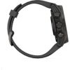 Garmin fenix® 8 – 43 mm, AMOLED, Sapphire, Carbon grey DLC titanium, Black / Pebble grey se silikonovým řemínkem, EU