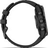 Garmin Epix Pro Sapphire 47 mm - Carbon Gray DLC titanium with black silicone band, EU