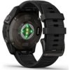 Garmin Epix Pro Sapphire 47 mm - Carbon Gray DLC titanium with black silicone band, EU