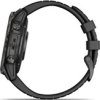 Garmin Epix Pro Sapphire 47 mm - Carbon Gray DLC titanium with black silicone band, EU