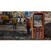 EVOLVEO StrongPhone Z6, vodotěsný odolný Dual SIM telefon, oranžová