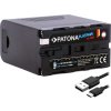 PATONA baterie pro foto Sony NP-F970/F960/F950 10500mAh Li-Ion Platinum USB-C nabíjení s PD20
