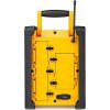 NEDIS digitální rádio/ stolní provedení/ výkon 15W/ FM/ Bluetooth/ IPX5/ napájení z baterie/síťové napájení/ černo-žluté