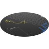 Endorfy podložka pod židli FP110C / Kruh / 1100x1100 mm / černá