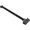 AKASA adaptér G-Nexus PX24, 16-pin na 3x 8-pin, 12VHPWR Adaptér, 30cm, 90°